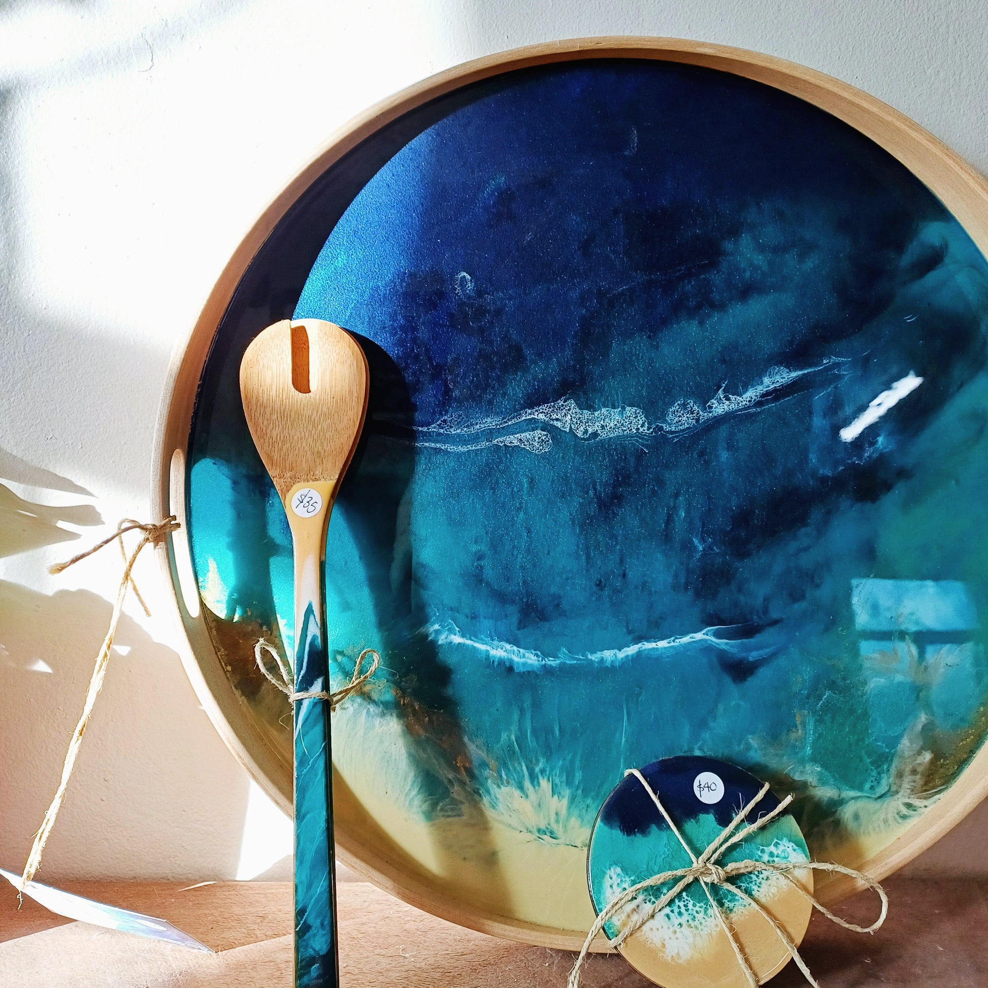 RESIN ART WORKSHOP - HOMEWARES - 26th August, 10am - Belong Design