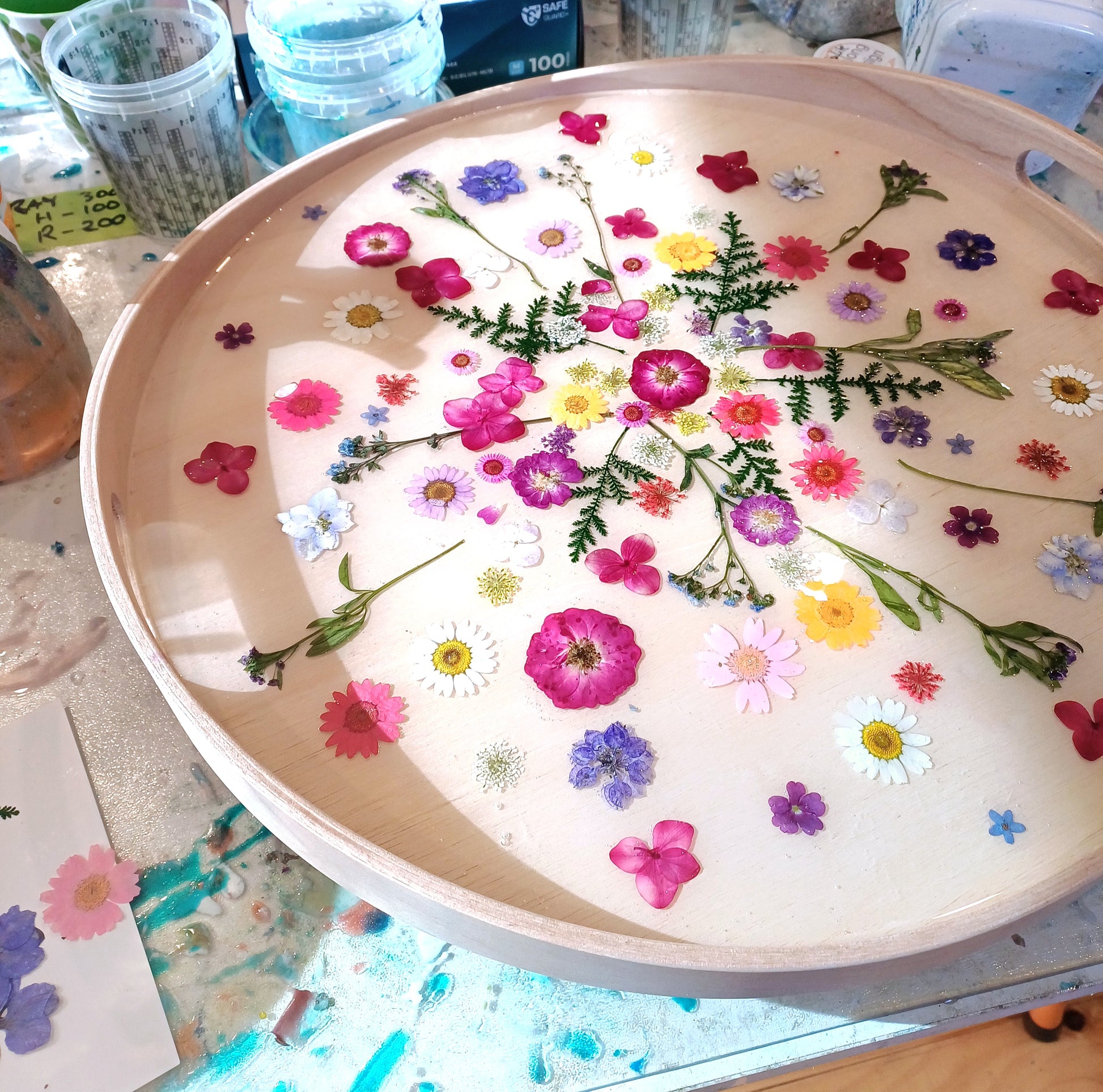 RESIN FLOWER CASTING WORKSHOP - 21st Nov, 10 am - Belong Design