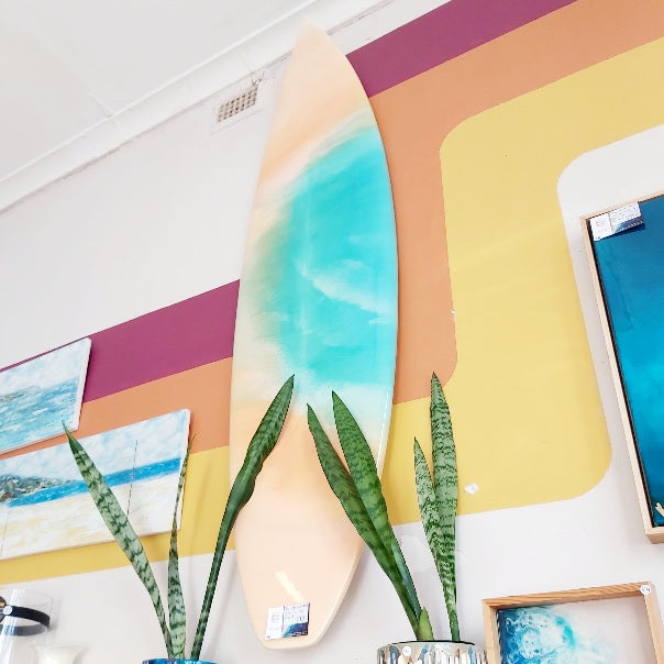Surfboard - RESIN Art - Belong Design