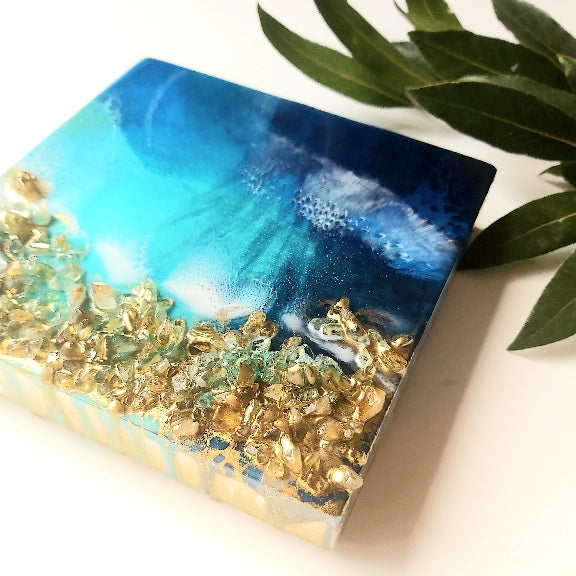 Geode Resin Mini Art - Belong Design