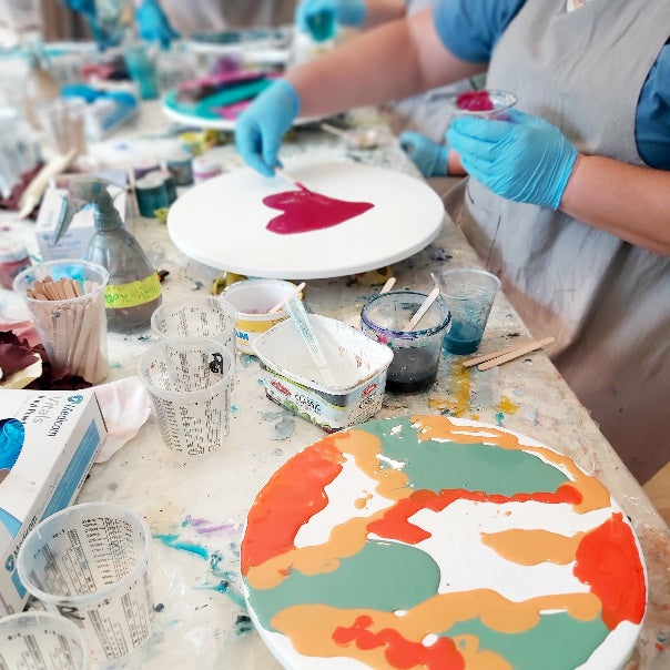ART WORKSHOP - RESIN ART for Beginners, 25th June 10am - Belong Design