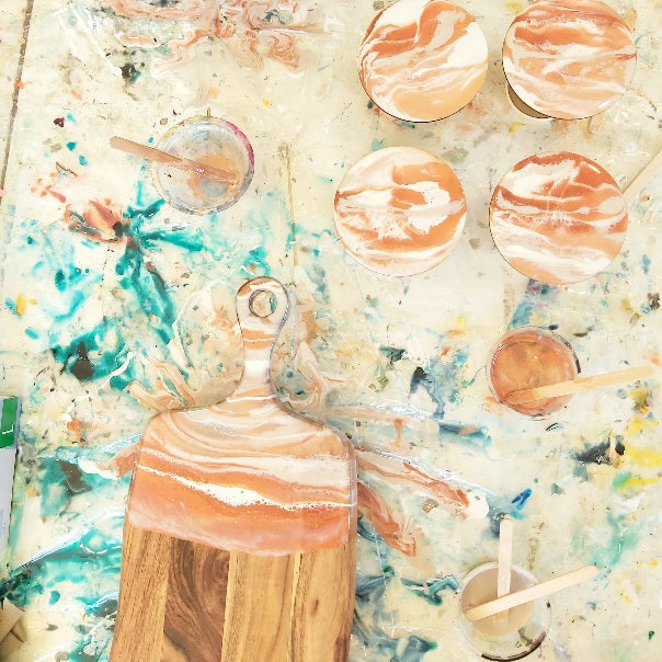 RESIN CHEESEBOARD WORKSHOP- Sept 23rd, 1pm - Belong Design