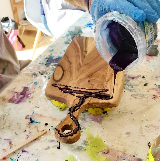 RESIN CHEESEBOARD WORKSHOP- Sept 23rd, 1pm - Belong Design