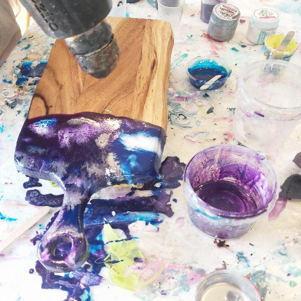RESIN CHEESEBOARD WORKSHOP- Sept 23rd, 1pm - Belong Design