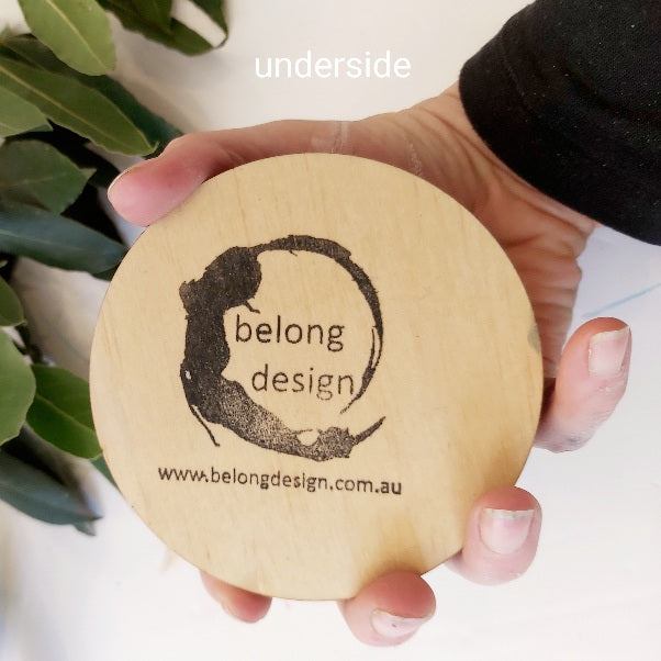 COASTER SET - Resin Art - Belong Design