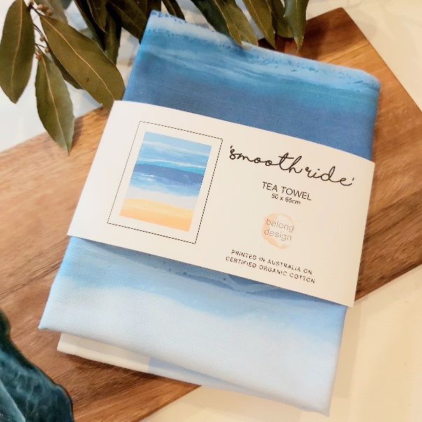 Tea Towel - smooth ride - Belong Design