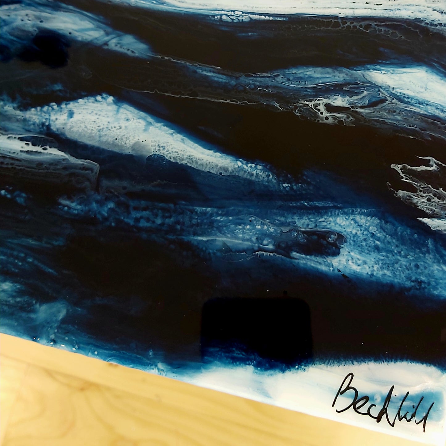 Resin Art - Ocean Sunset