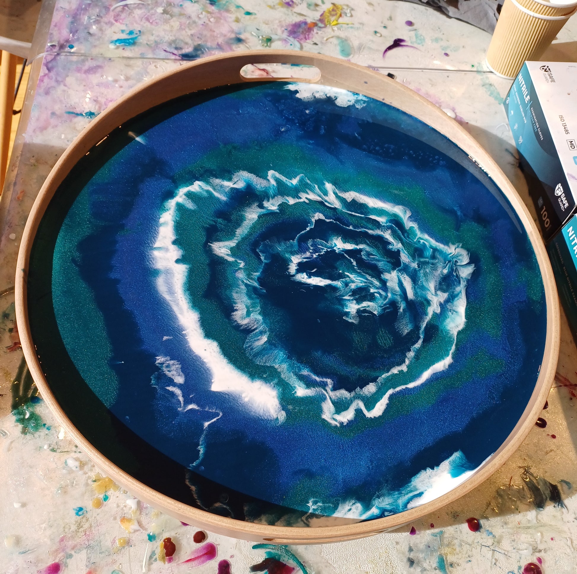 RESIN ART WORKSHOP - HOMEWARES - 26th August, 10am - Belong Design