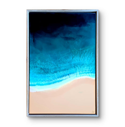 RESIN ART - Deep Soul - Belong Design - Bec Hill - ocean art