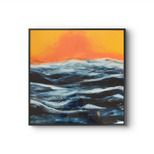 Resin Art - Ocean Sunset