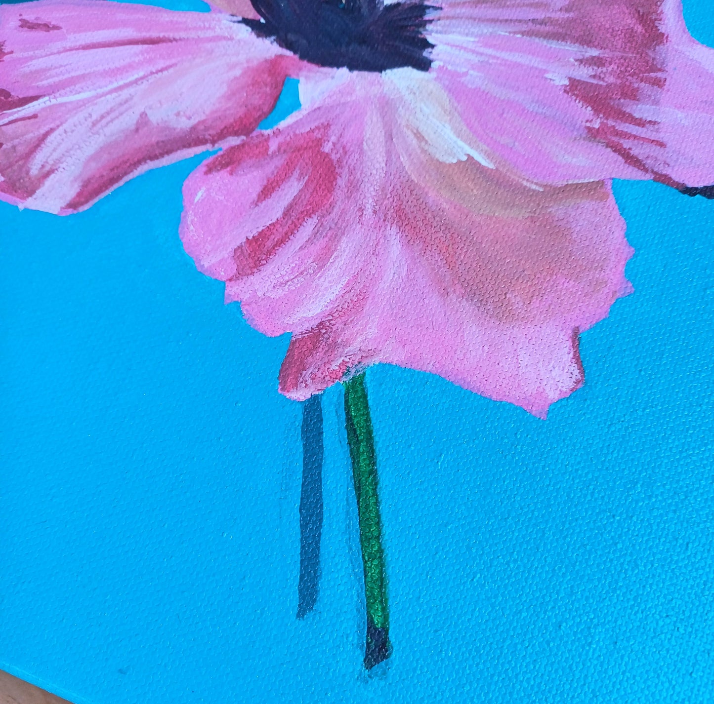 ACRYLIC ART - HIBISCUS TEA - Belong Design