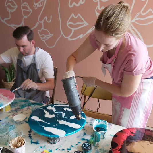 ART WORKSHOP - RESIN ART for Beginners, 25th June 10am - Belong Design