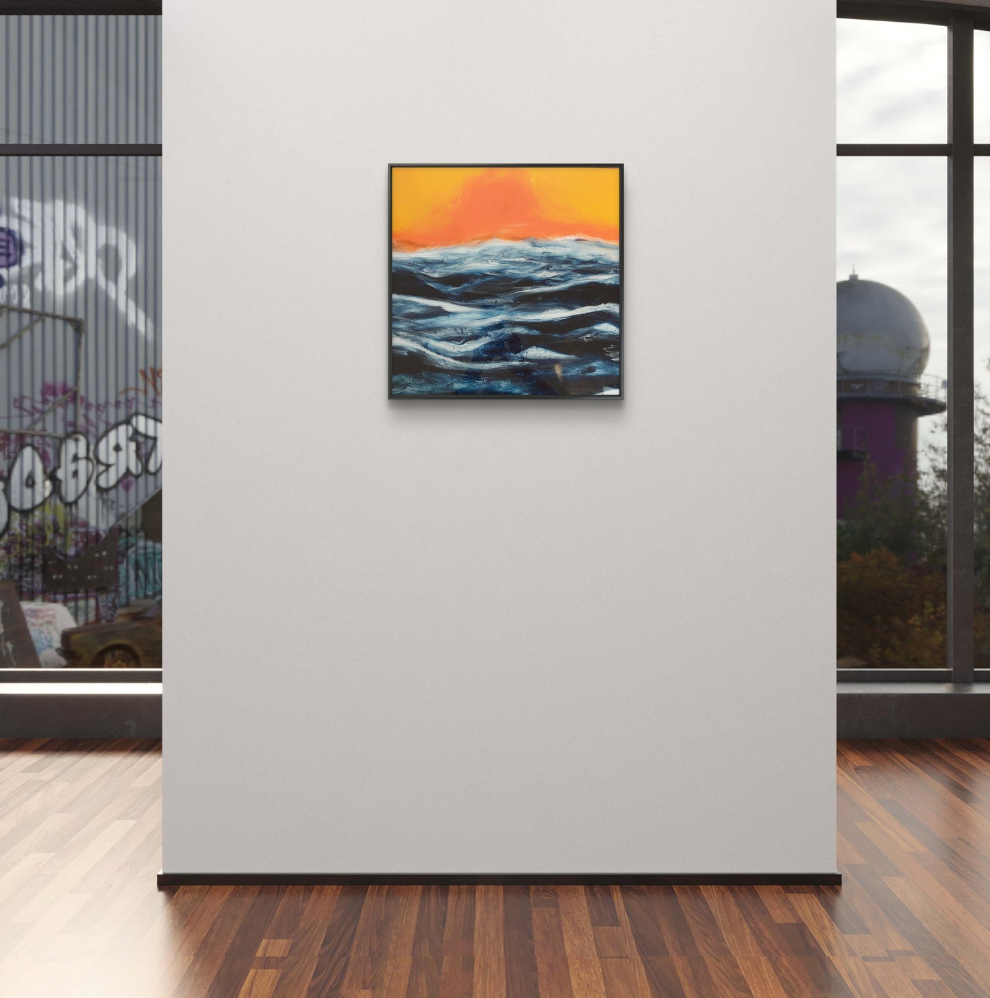 Resin Art - Ocean Sunset