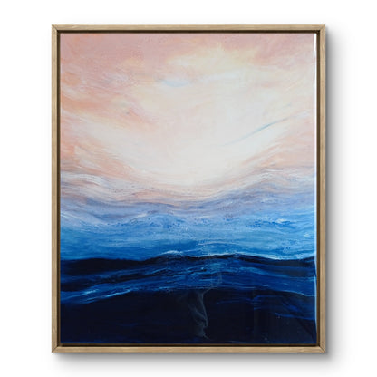 Resin Art - ocean sunset - Belong Design