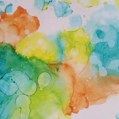 Alcohol Ink Art Workshop - July 5th, 10am - Belong Design