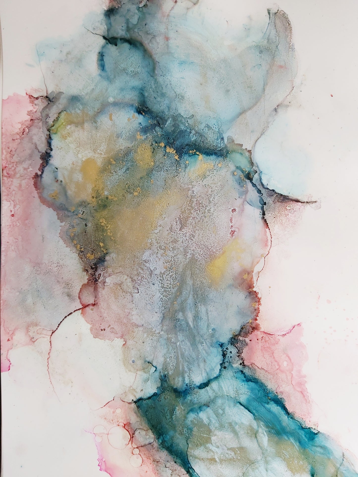 ABSTRACT ART ON PAPER - A3 - Belong Design