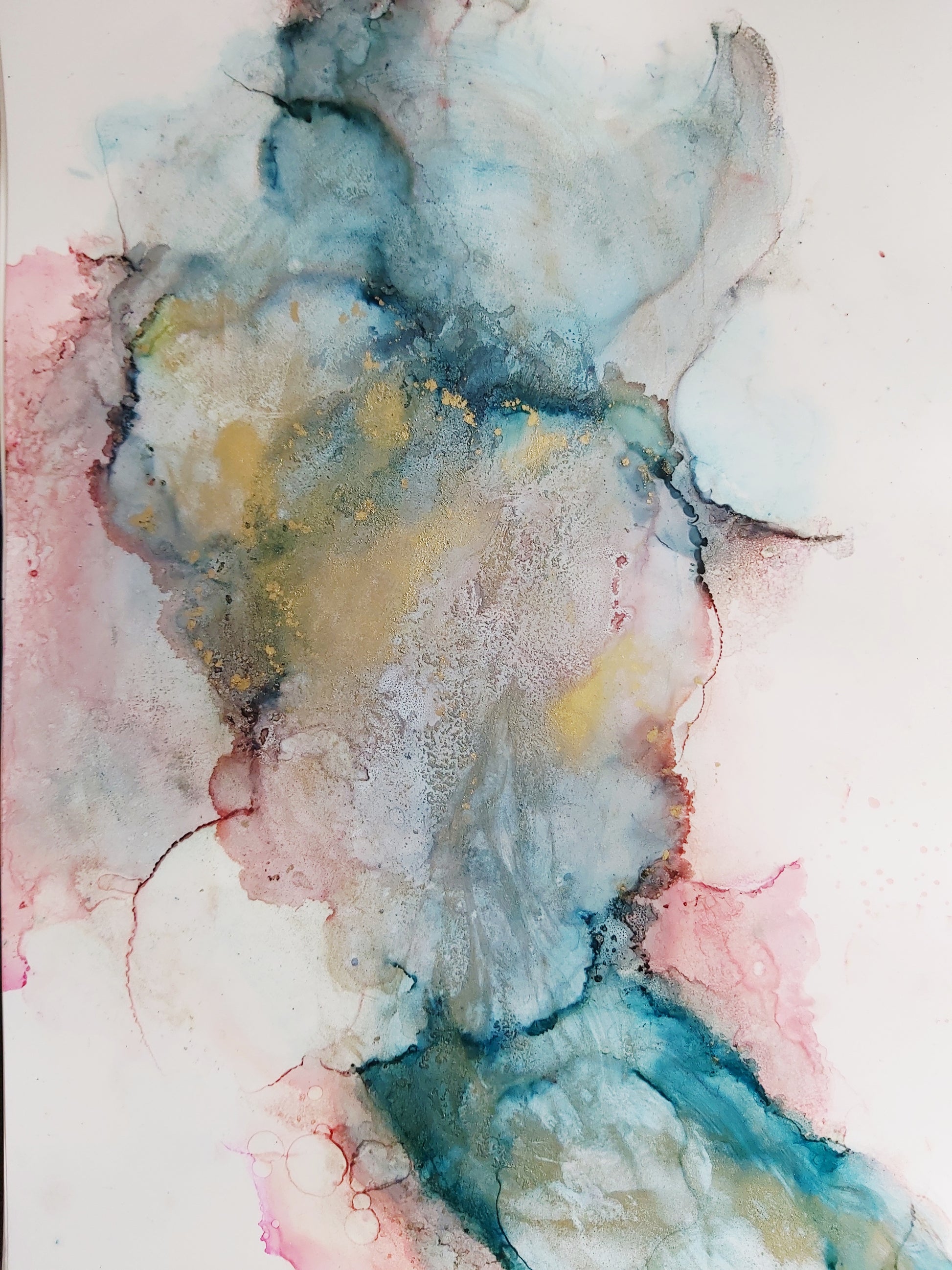 ABSTRACT ART ON PAPER - A3 - Belong Design