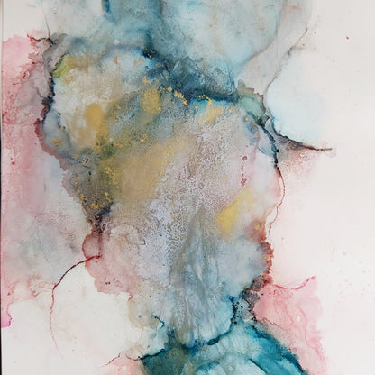 ABSTRACT ART ON PAPER - A3 - Belong Design