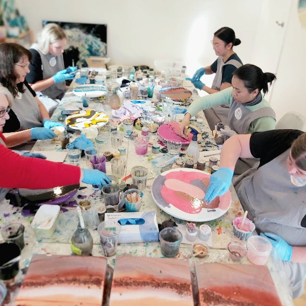 RESIN ART FOR BEGINNERS - Sept 9th, 10am - Belong Design