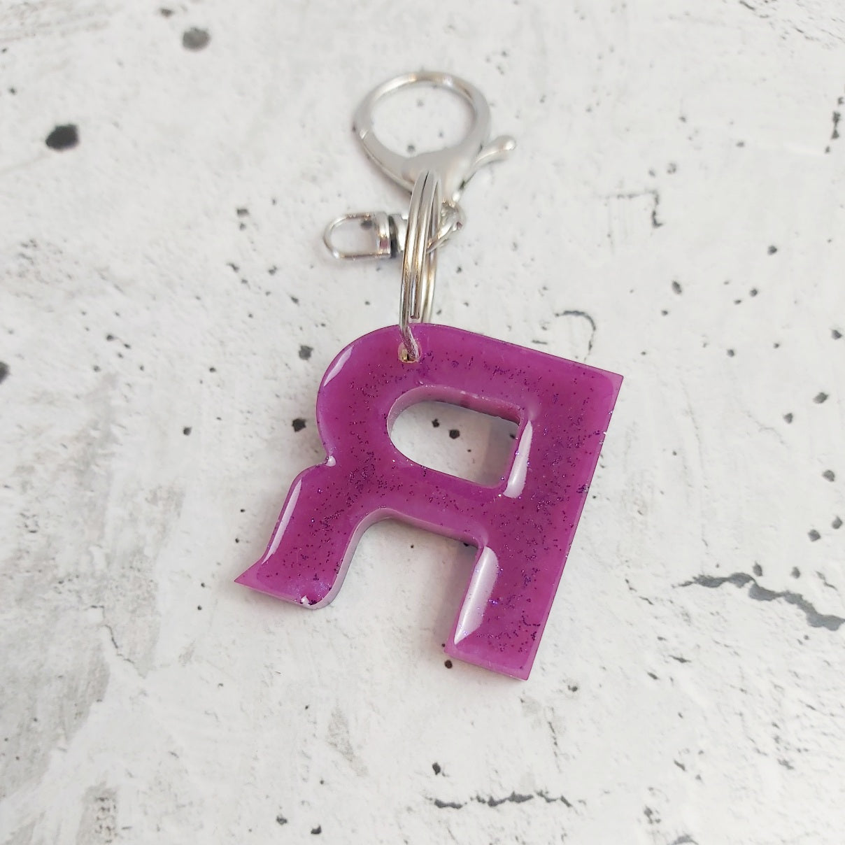 Letter Key Ring - R - Belong Design