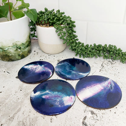 COASTER SET - Resin Art - Belong Design