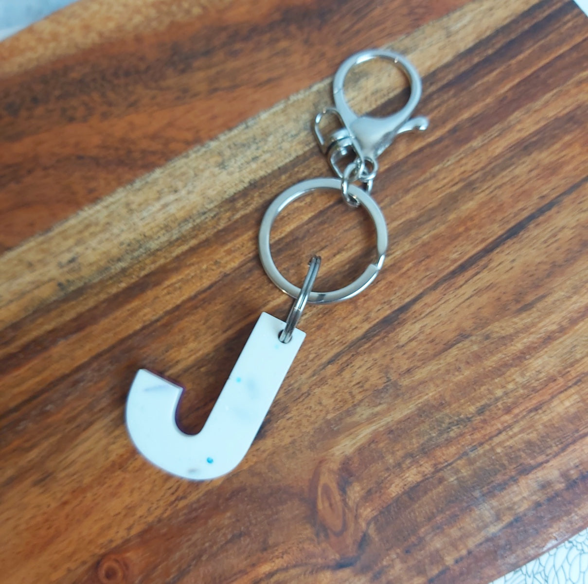 Letter Key Ring - J - Belong Design