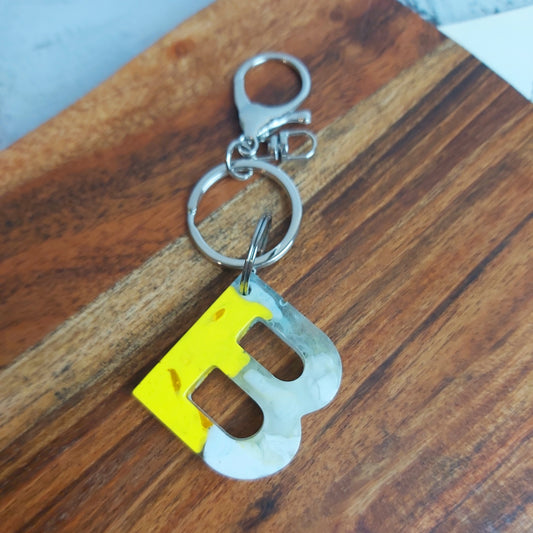 Letter Key Ring - B - Belong Design