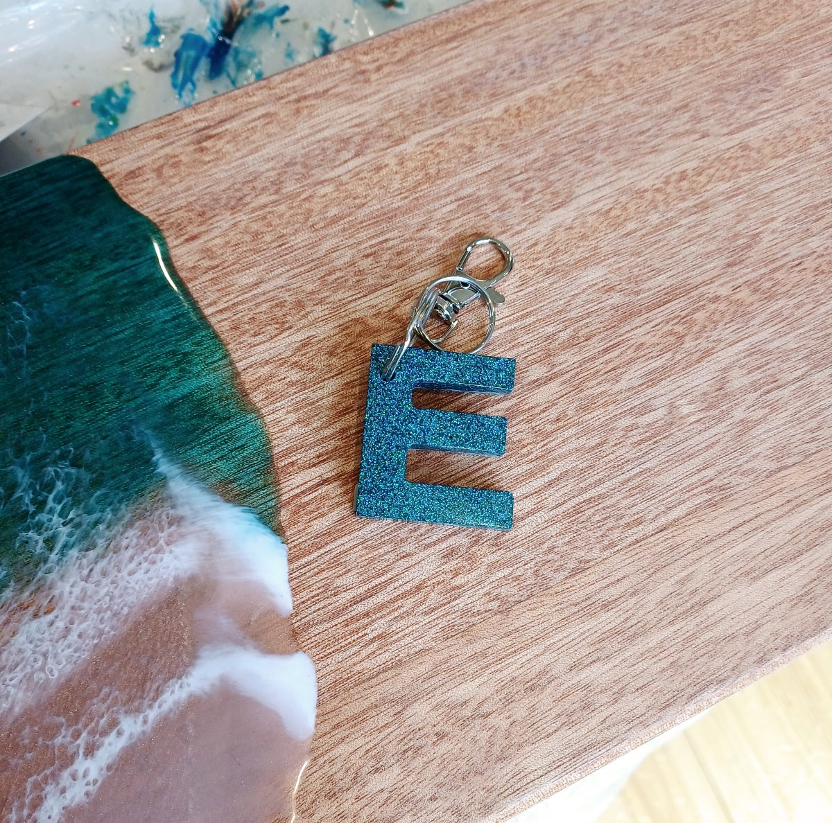 Letter Key Ring - E - Belong Design