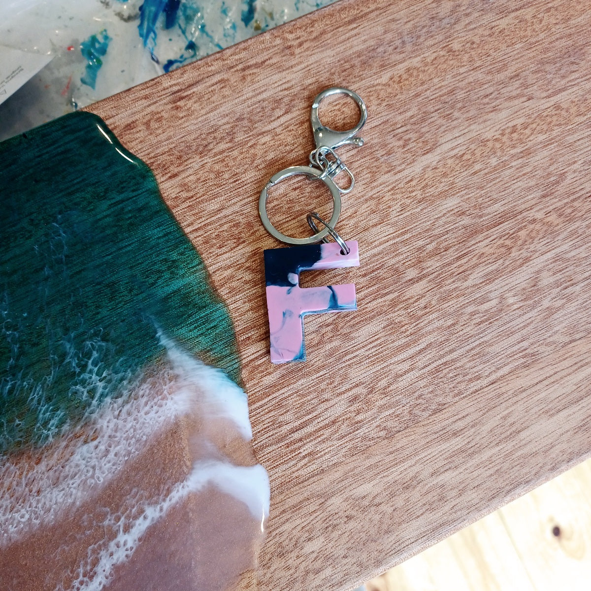 Letter Key Ring - F - Belong Design