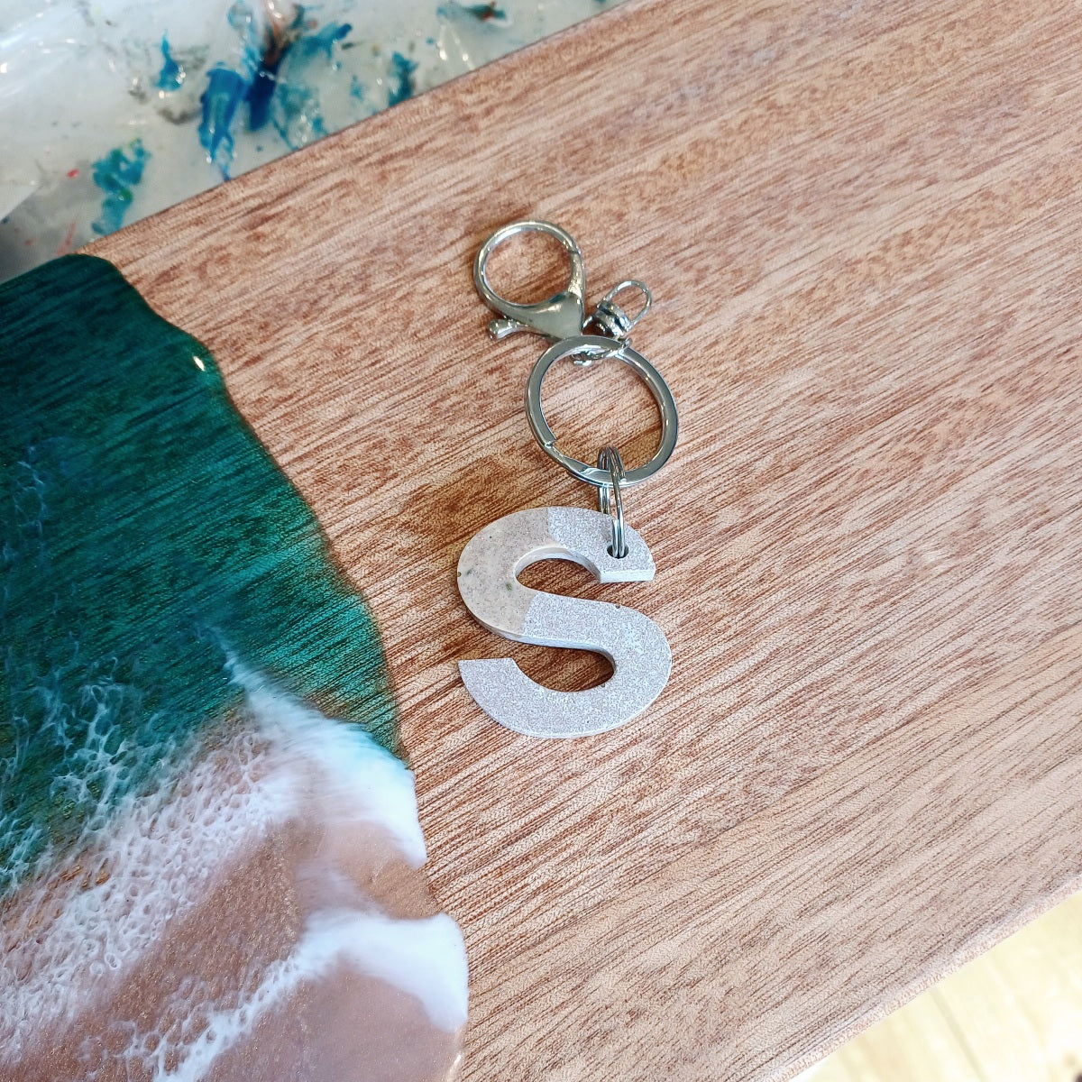 Letter Key Ring - S - Belong Design