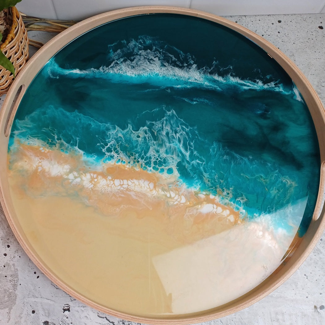 SERVING TRAY - Large Ocean
