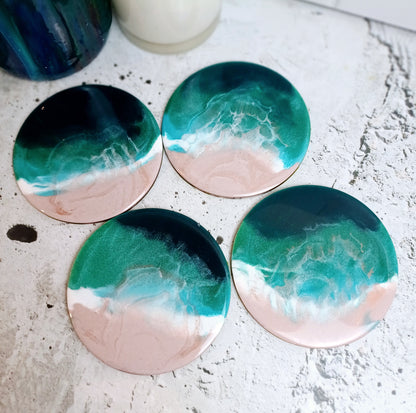 COASTER SET - Resin Art