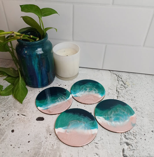 COASTER SET - Resin Art