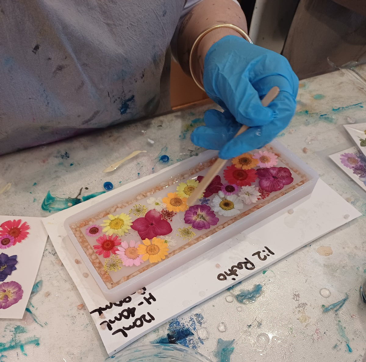 RESIN FLOWER CASTING WORKSHOP - Sept 13th, 10 am - Belong Design
