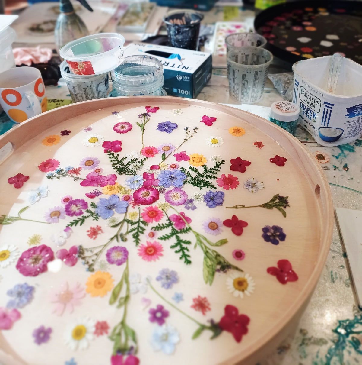 RESIN FLOWER CASTING WORKSHOP - May 2nd, 10 am - Belong Design