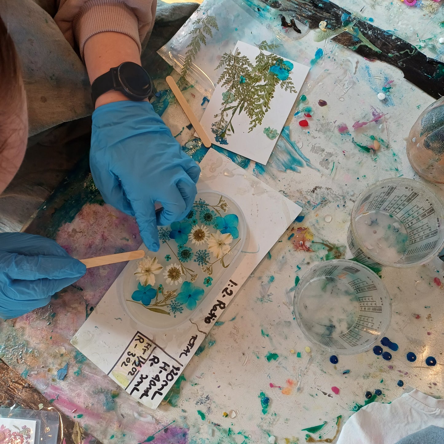 Resin Flower Casting Workshop - 16th January 10am