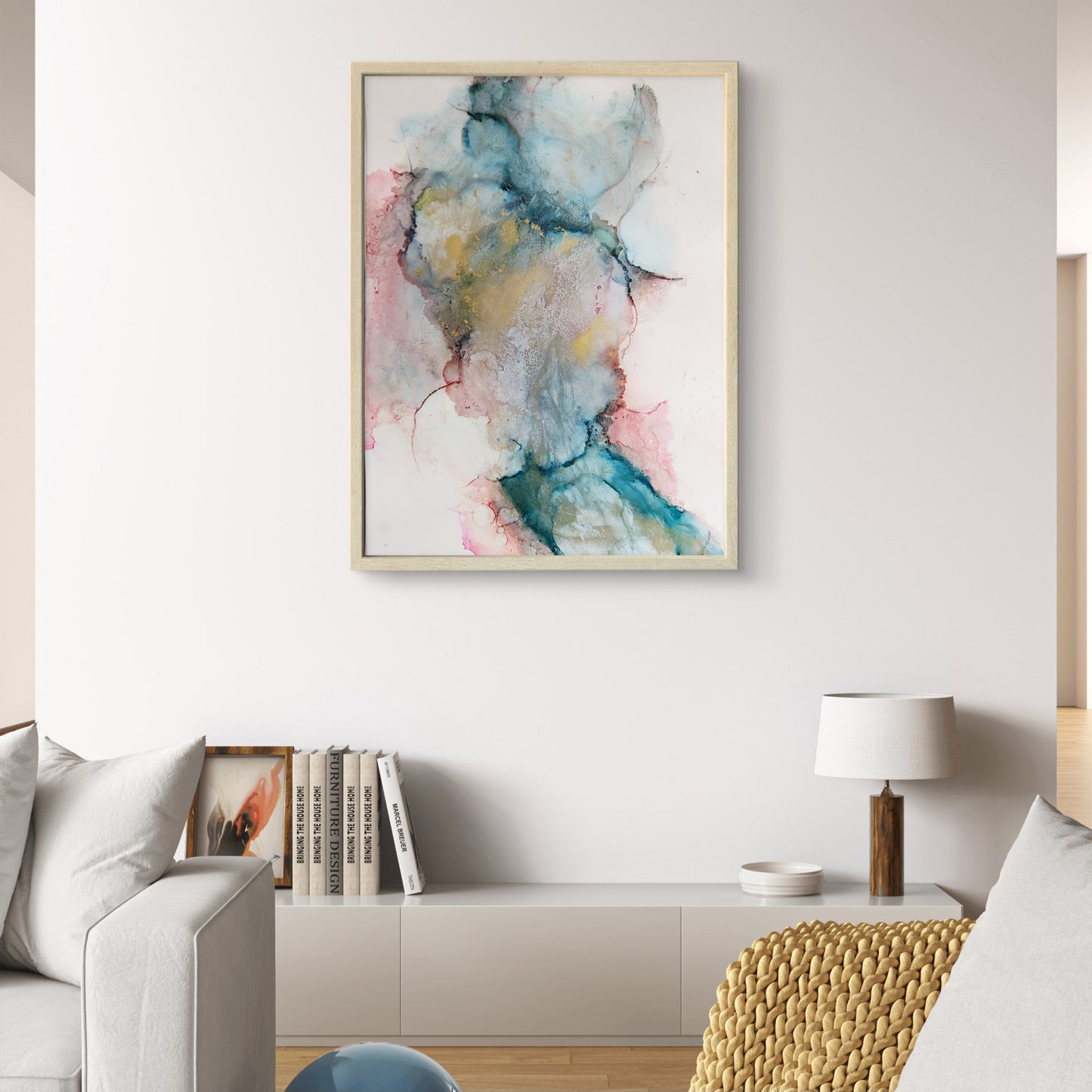 ABSTRACT ART ON PAPER - A3 - Belong Design