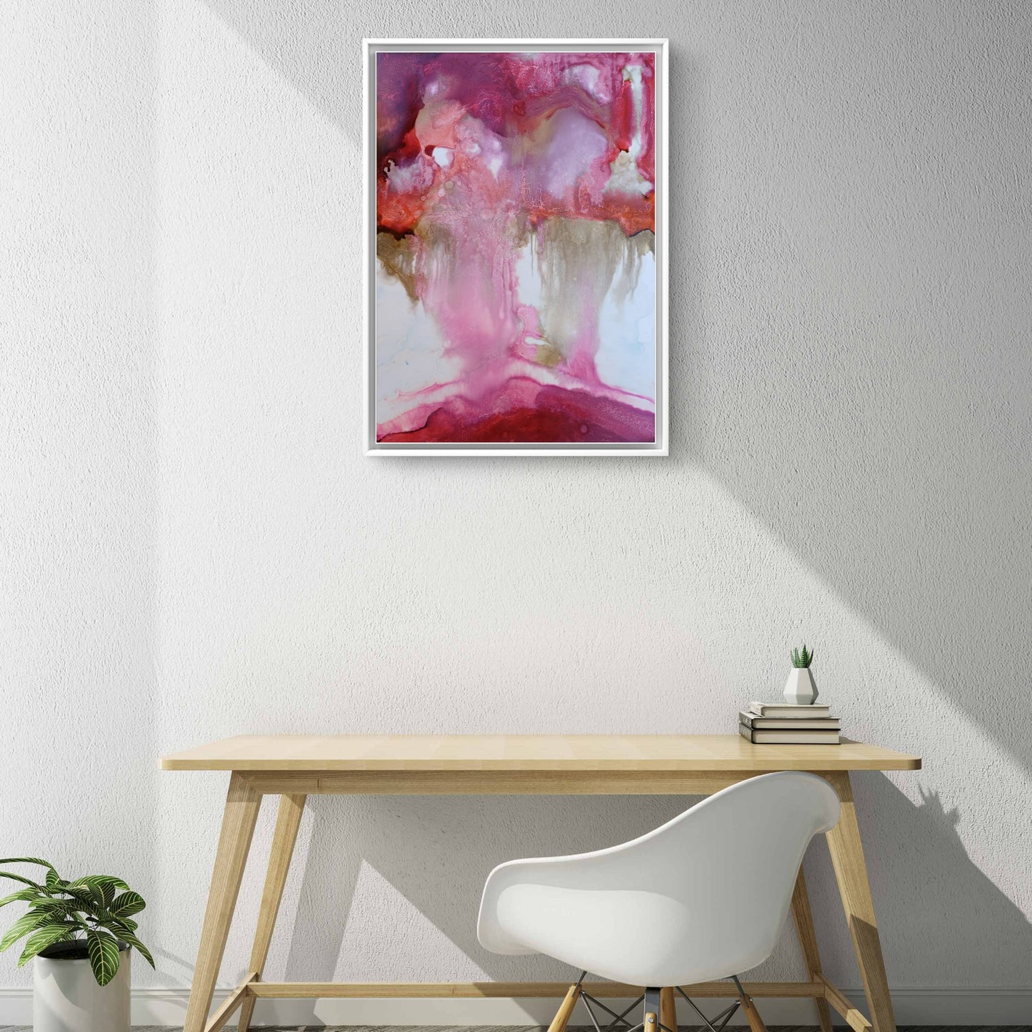 ABSTRACT ART ON PAPER - A4 - 1