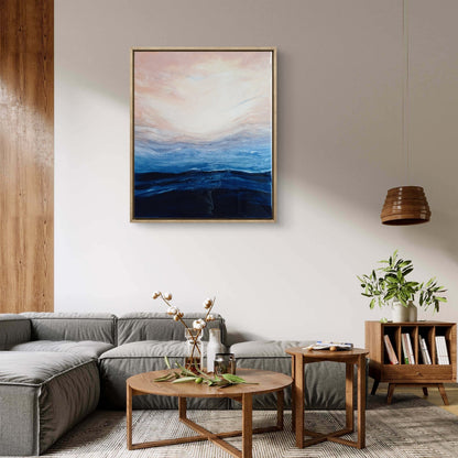 Resin Art - ocean sunset - Belong Design