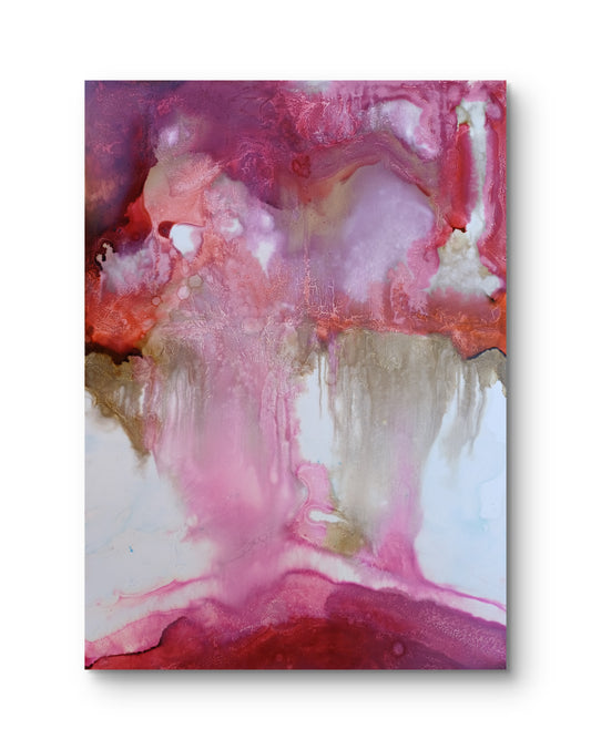 ABSTRACT ART ON PAPER - A4 - 1